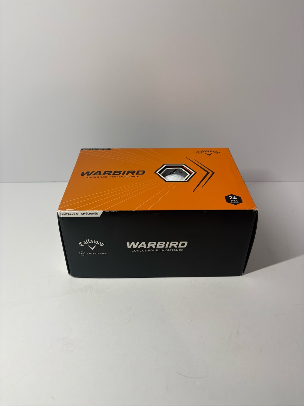 Callaway Warbird Golf Balls 24 Pack New & Improved White Distance Balls NIB